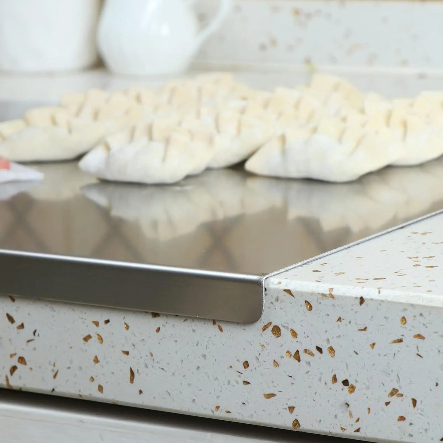 All-in-One Stainless Steel Cutting Board – Anti-Bacterial, Non-Slip, Multi-Use, End Your Kitchen Problems Forever!