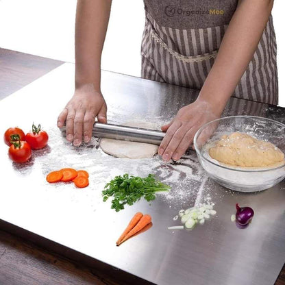 All-in-One Stainless Steel Cutting Board – Anti-Bacterial, Non-Slip, Multi-Use, End Your Kitchen Problems Forever!